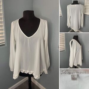 Lovers and Friends - Wide sleeves and Flowing blouse size L